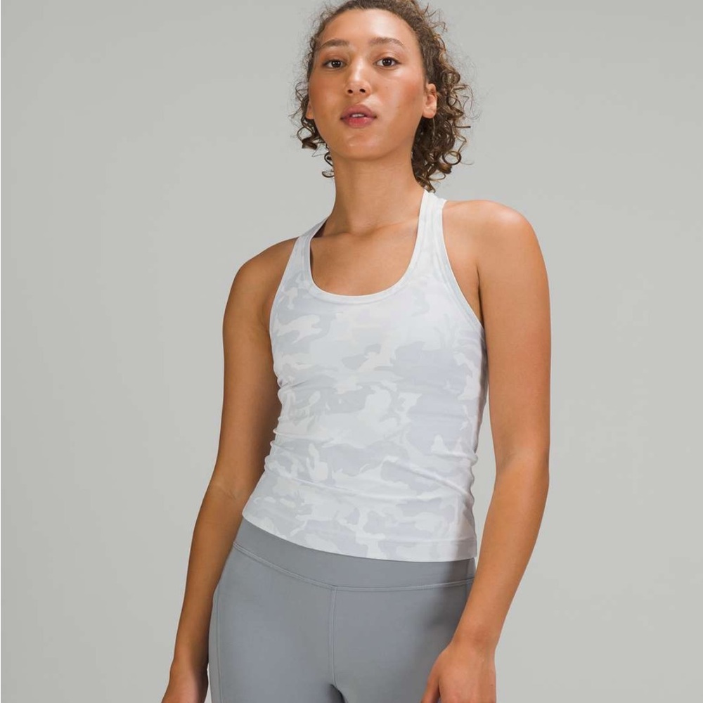 Lululemon Cool Racerback Tank Top *Shorter Length
Incognito Camo Alpine